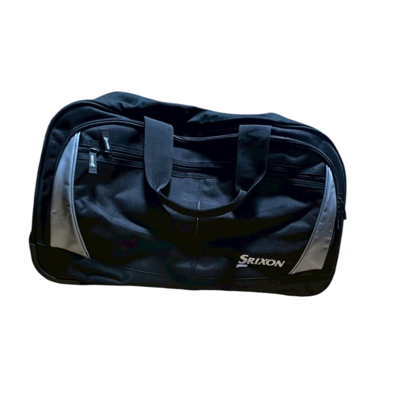 SRIXON/スリクソン キャリー付 ボストンバッグ【ブラック】美品！ SRIXON キャリー付き ボストン バッグ 未使用 美品 ゴルフ スリクソン