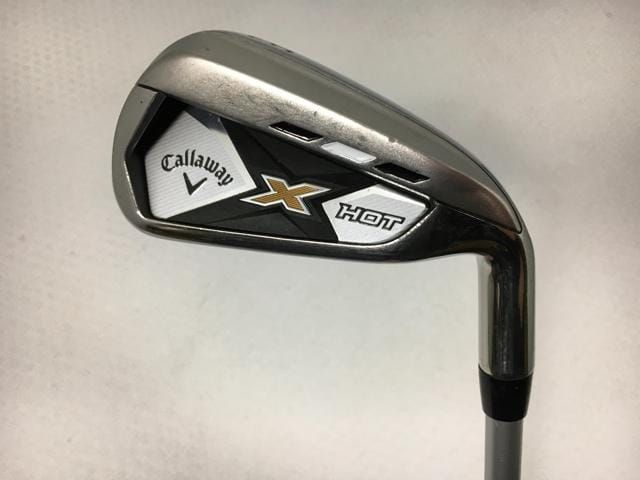 返品OK 【中古ゴルフクラブ】(6本セット)キャロウェイ X HOT アイアン