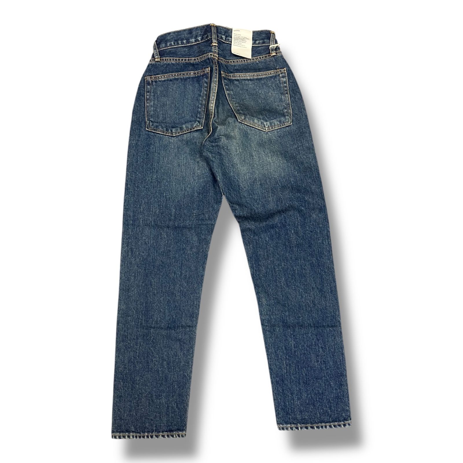 参考上代29 700円 ♥品 CIOTA インディゴスビンコットン13.5 ozテーパードデニム ジーンズ シオタ NPTL-2 TP-PIDBL-D D BLUE-D