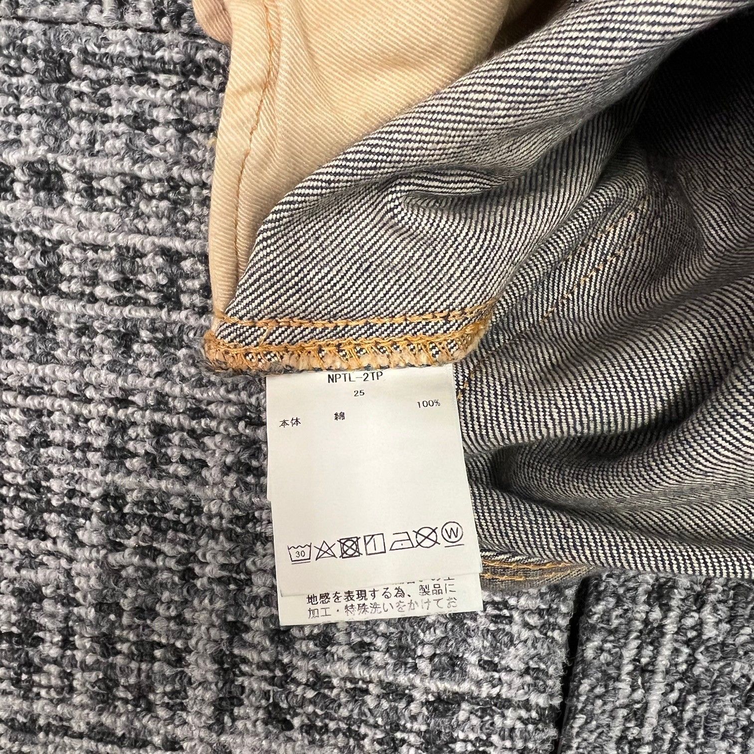  参考上代29 700円 ♥品 CIOTA インディゴスビンコットン13.5 ozテーパードデニム ジーンズ シオタ NPTL-2 TP-PIDBL-D D BLUE-D その他 デニム ジーンズ