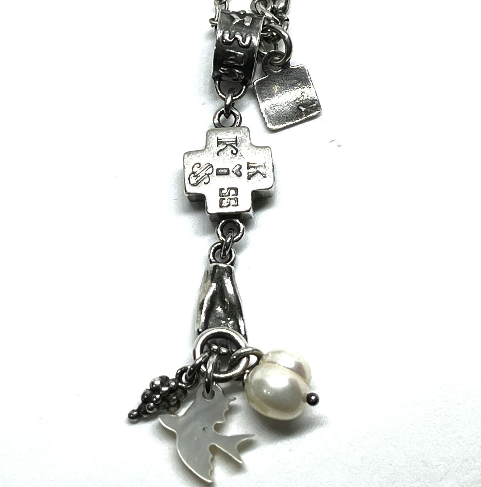 GEM KINGDOM｜ジェムキングダム クロスネックレス アクセサリー パール