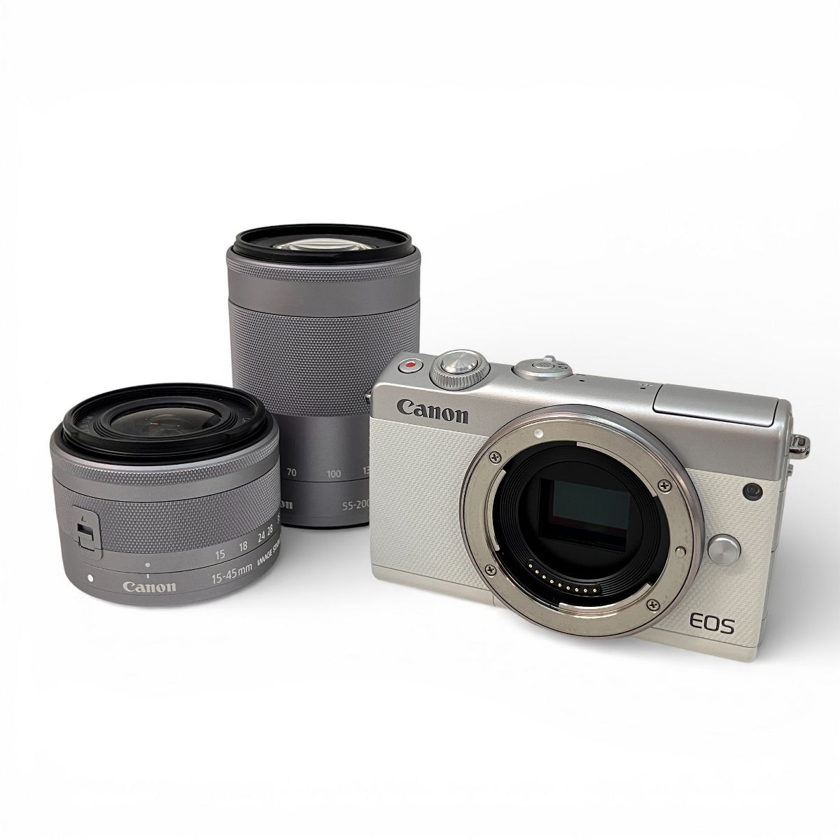 Canon EOS M100 ミラーレス デジタル一眼 EF-M 15-45mm F3.5-6.3 55