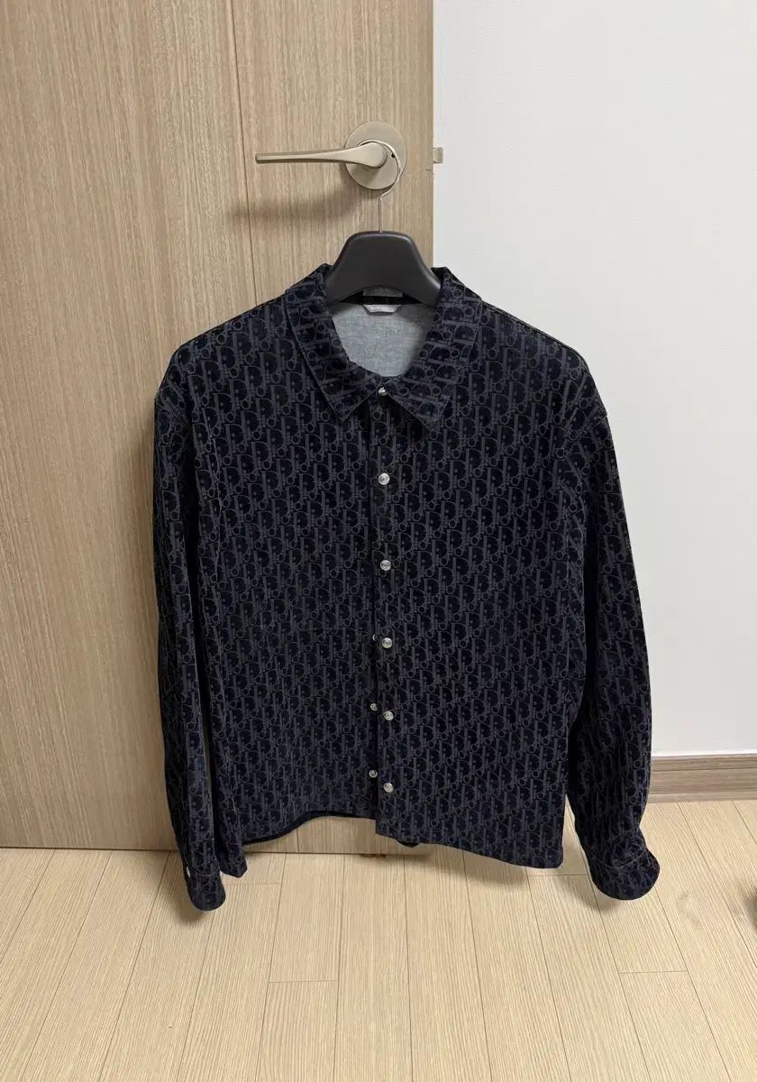 ディオール コットン ブレンド オブリーク シャツ 52