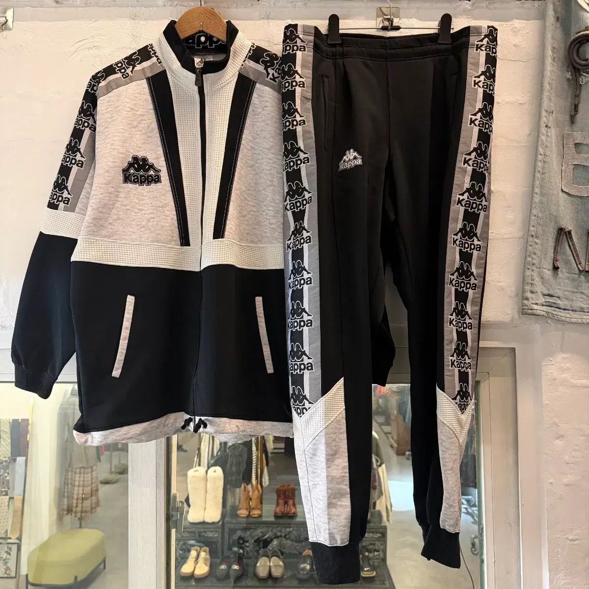 Kappa sports カッパ トレーナー ジャージ-パンツ セットアップ L