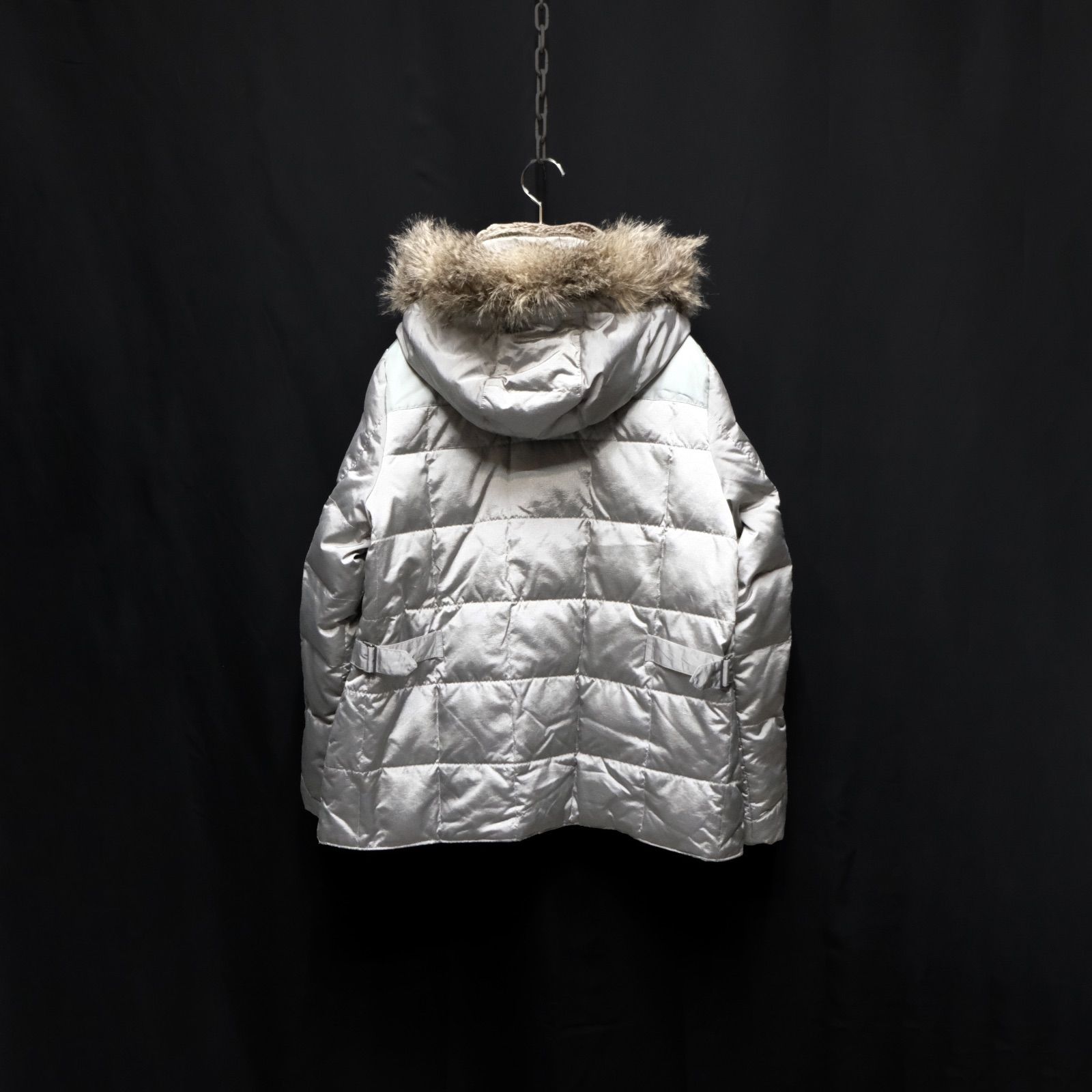 Eddie Bauer YUKON レディースダウンジャケット 550フィルパワー 襟 