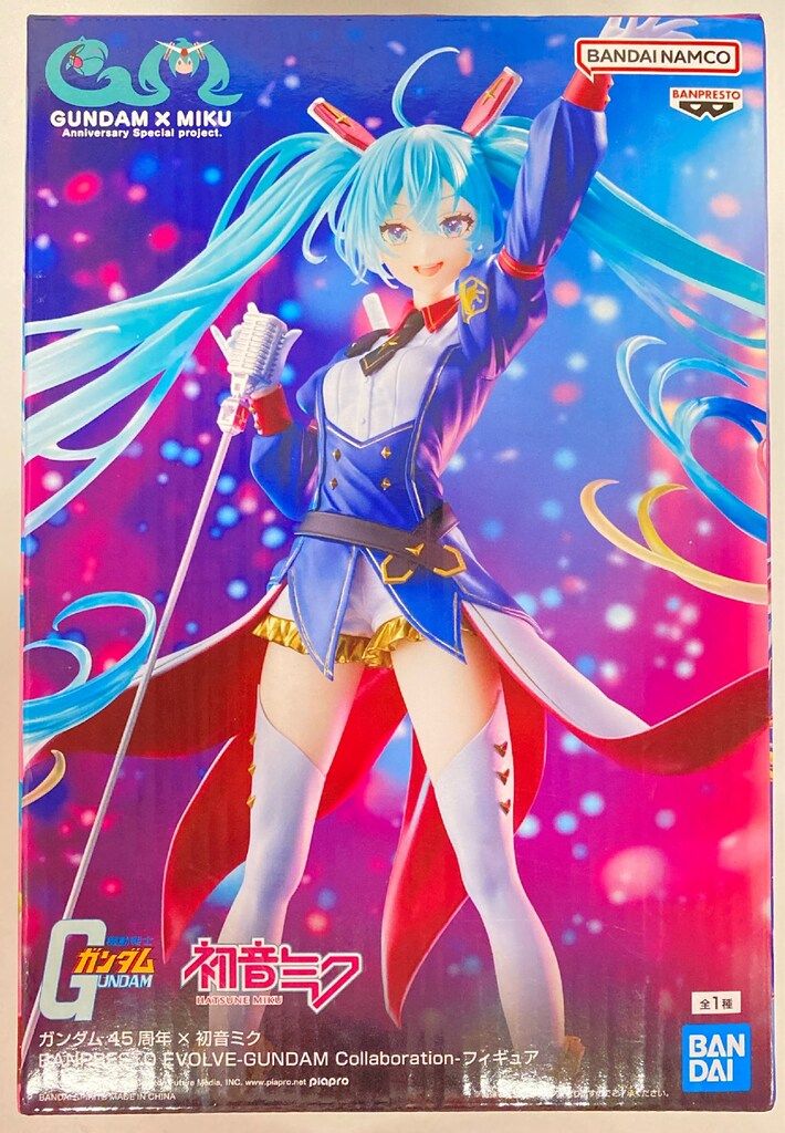 BANDAI SPIRITS BANPRESTO EVOLVE ガンダム45周年×初音ミク GUNDAM