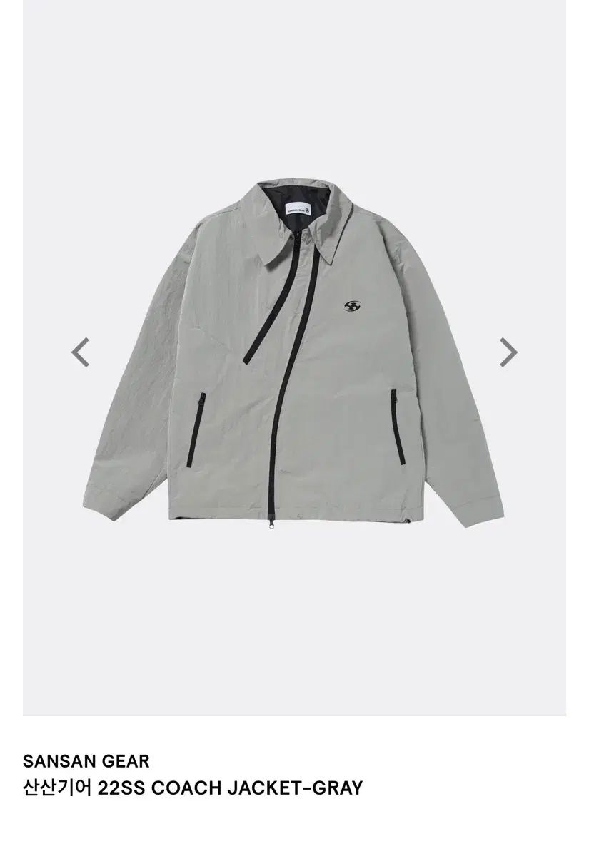 SAN GEAR サンサンギアー 22 ss コーチ ジャケット グレー