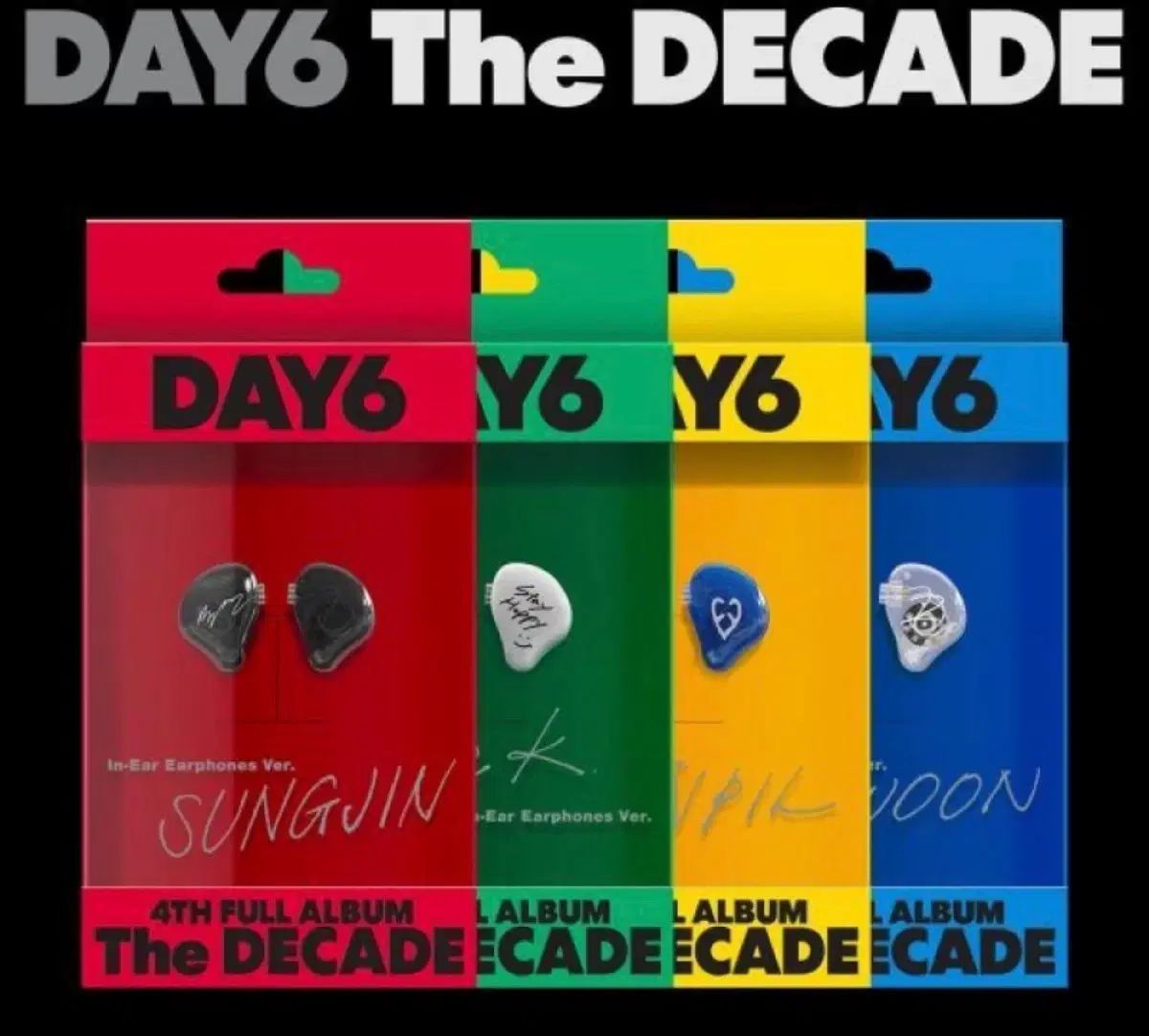 DAY 6 デイシックス INEAR 4種 まとめ