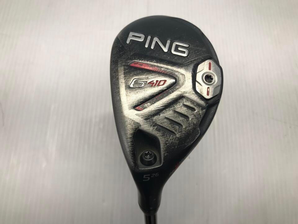 中古PING G410 5番ユーティリティ 26度 ピン G410 26度 PING FUBUKI Rフレックス ユーティリティ 中古【最短
