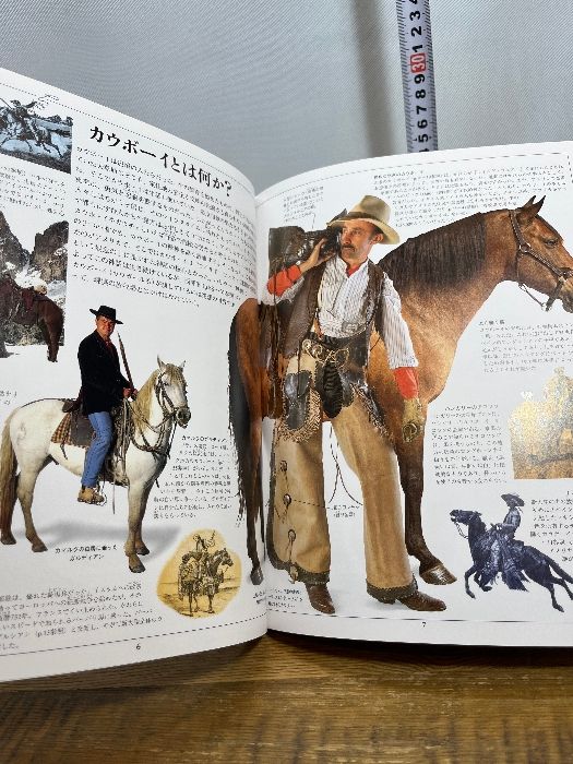 カウボーイ事典 (「知」のビジュアル百科 40) あすなろ書房 デヴィッド