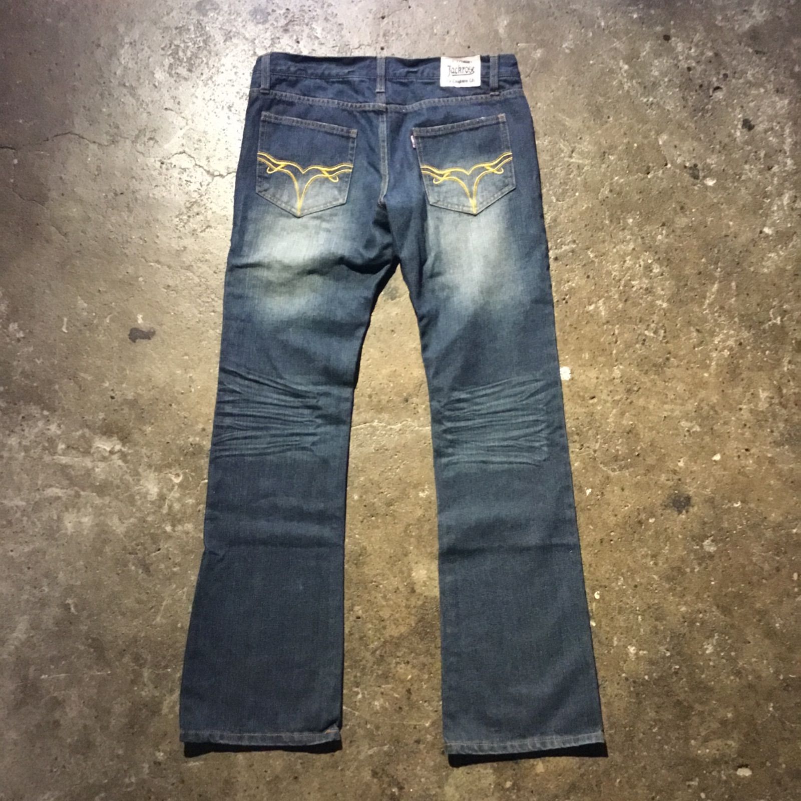 パンツ 2000's JACKROSE RARE!! VTG Jackrose Jack Rose Luv Maison Jeans Patchwork Distress