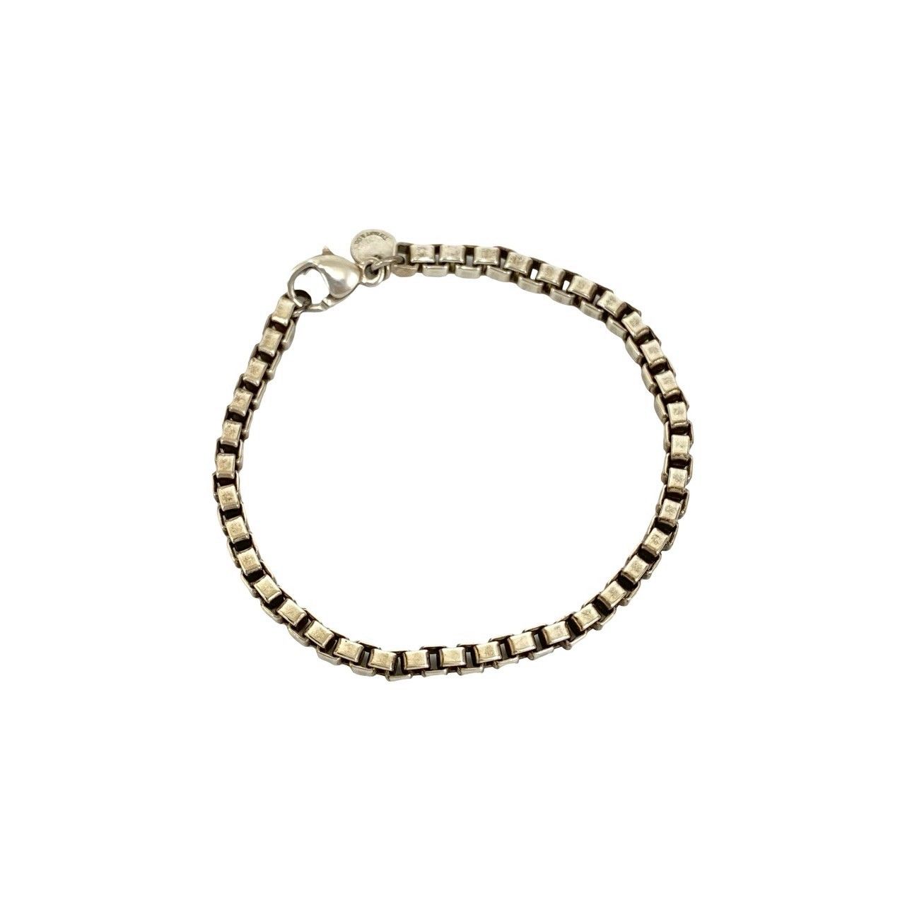 極 美品 TIFFANY&Co. ティファニー ベネチアン ブレスレット シルバー