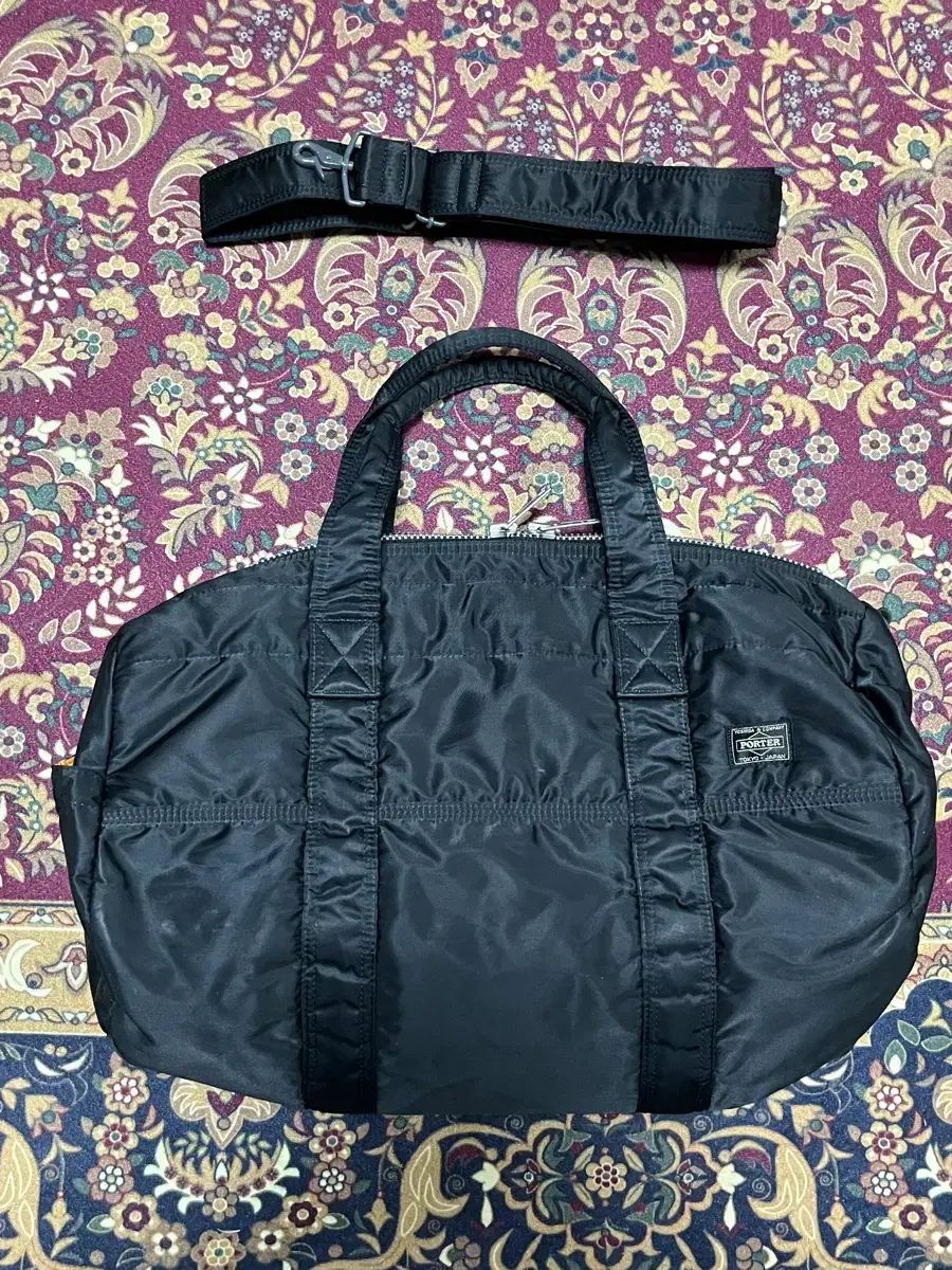 Porter 吉田ポーター タンカー 2 way ボストンバッグ ダッフルバッグ ブラック s