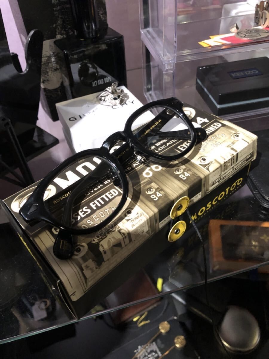 福岡 MOSCOT LEMTOSH モスコット レムトッシュ 46 24 145 ブラック BK PEWTER JPN LTD 18 FK
