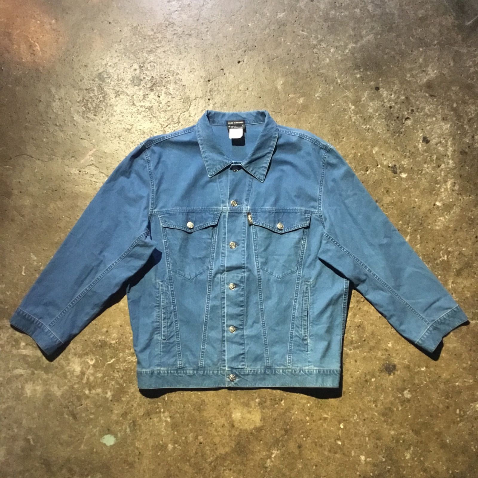 agnes b HOMME アニエスベー オム ARCHIVE VINTAGE アーカイブ ヴィンテージ トカゲタグ OLD トラッカー ジャケット 3