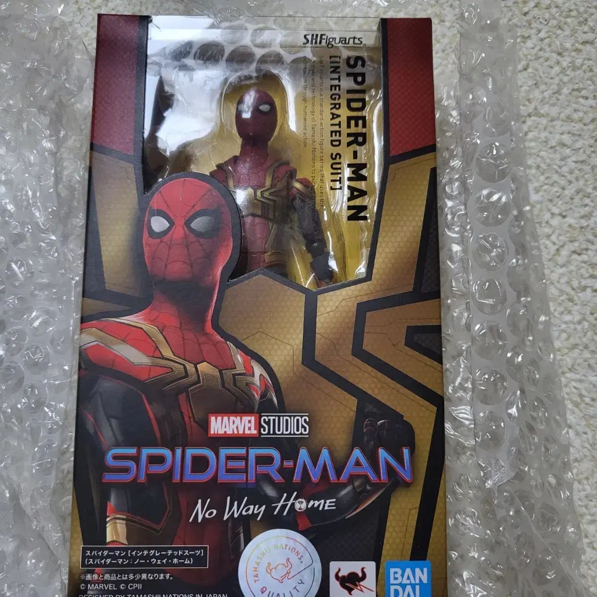 バンダイ S.H.Figuarts スパイダーマン インテグレーテッド スーツ フィギュア