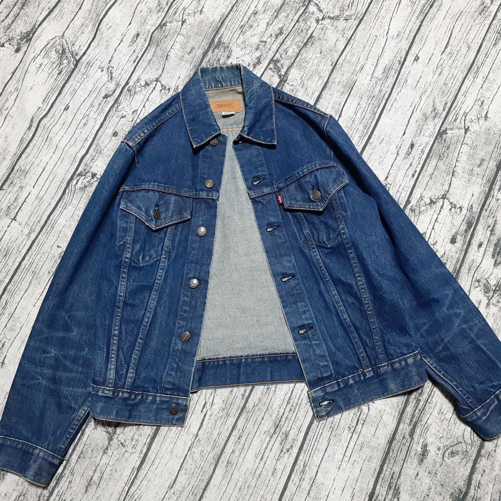 size 38 70 s Levi 70505-0217 66前期 布ケアタグ 雰囲気 ハチノス small e