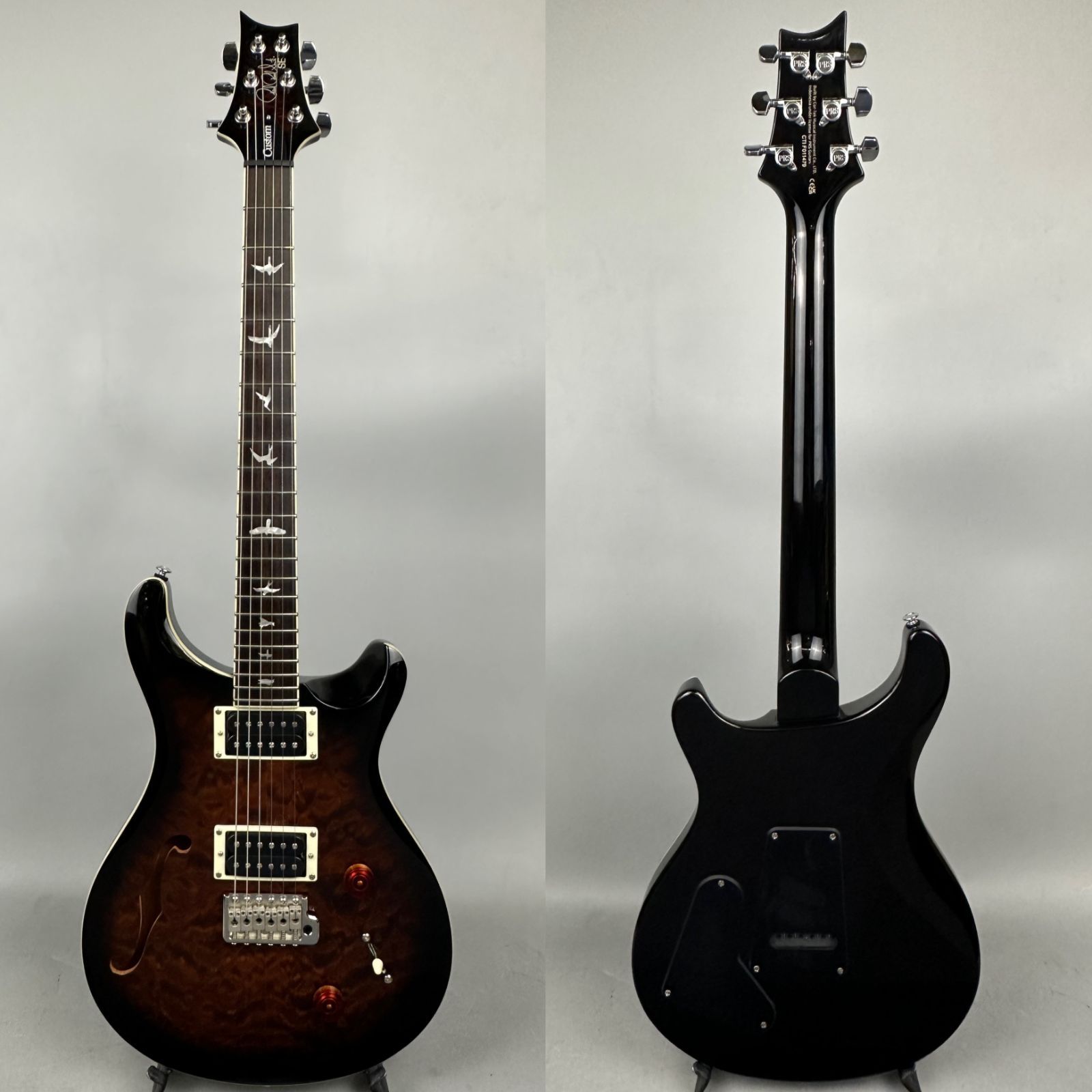 Paul Reed Smith(PRS) SE Custom 22 Semi-Hollow Quilt f145 - メルカリ