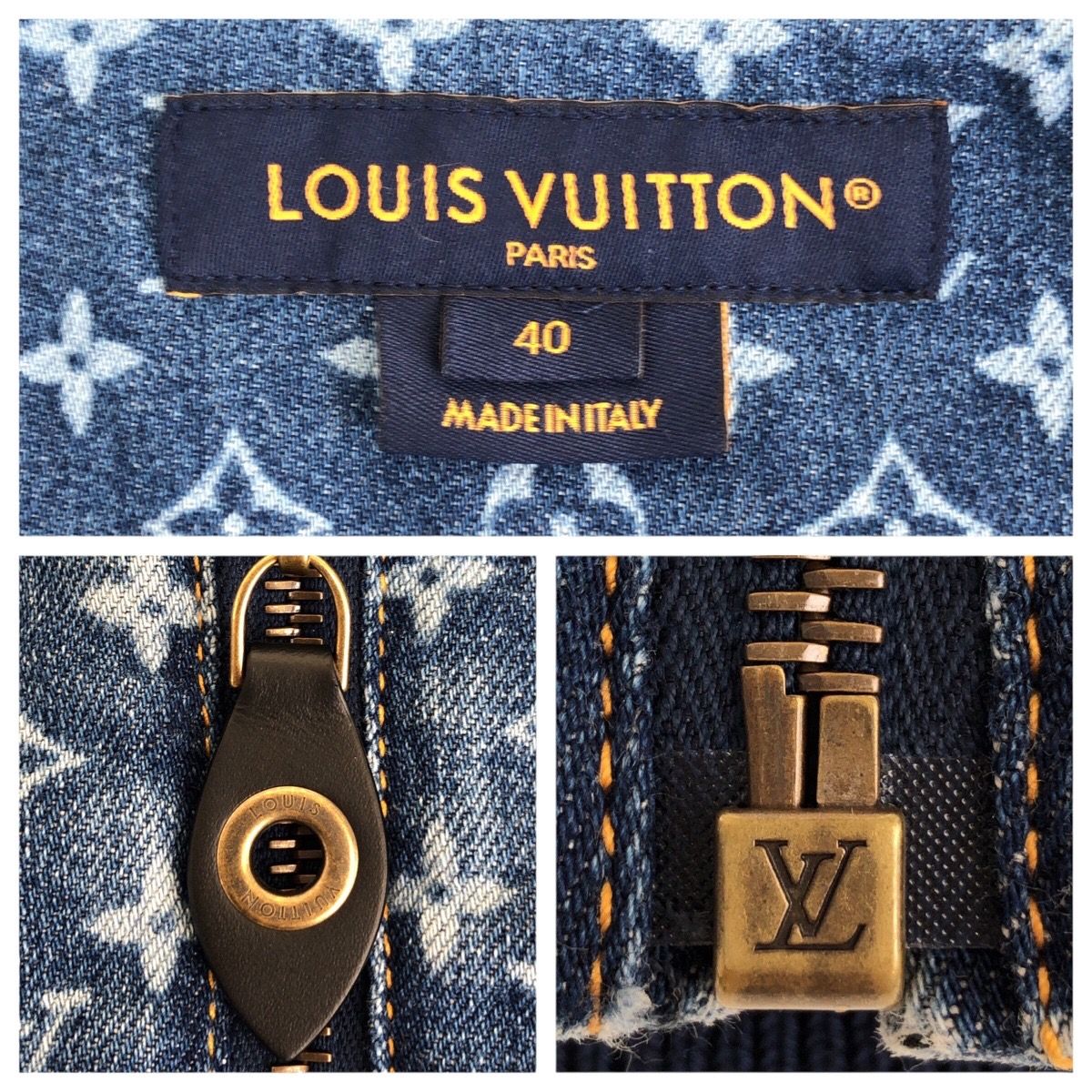 超美品 LOUIS VUITTON ルイヴィトン 25SS クロップド モノグラム