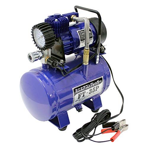 迅速に発送 メルテック meltec ミニエアーコンプレッサー 小型|軽量 自動車|バイク|自転車 最高圧力800 kpa DC 12 Vクリップ FT-35 P 49 cfa 301