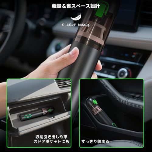  迅速に発送 ハンディクリーナー 車用掃除機 RapAir VC 28 20000 paの吸引力 コードレス 充電式 軽量設計 大容量バッテリー 急速充電 簡単ゴミ捨て 最大40分連続使用 3段階モード4 IN 1多機能 強力ハンディ掃除機 コ 44 fd 82 ba その他 キッチン 食器