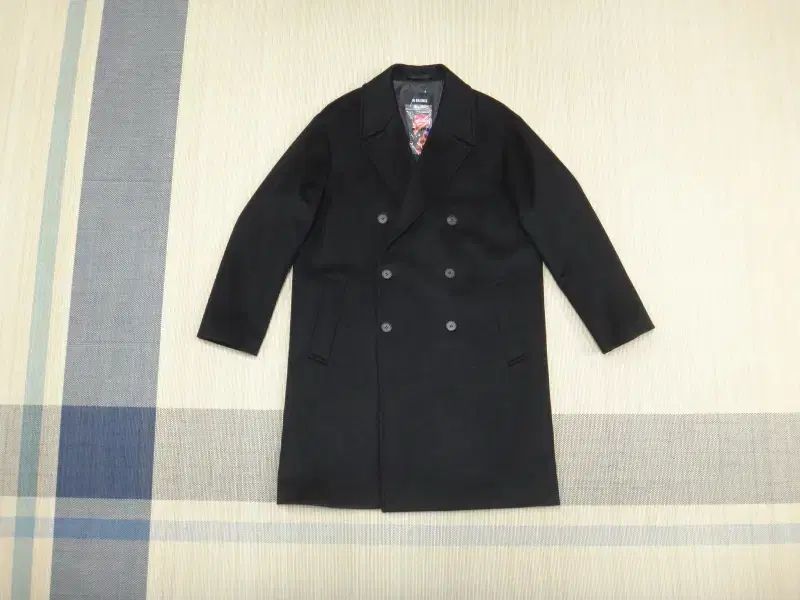 L INSILENCE ウールカシミア ダブル ロングコート