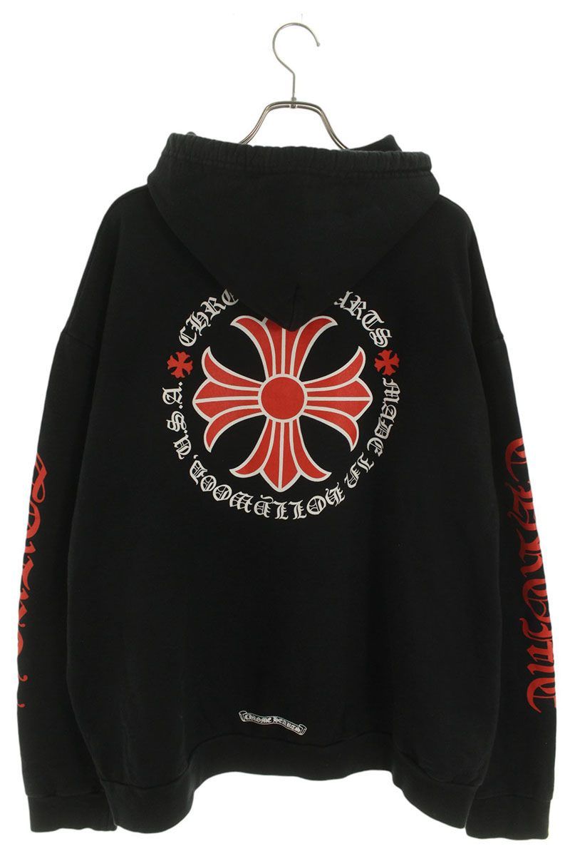 クロムハーツ バックCHプラスプリントパーカー メンズ XXL - メルカリ