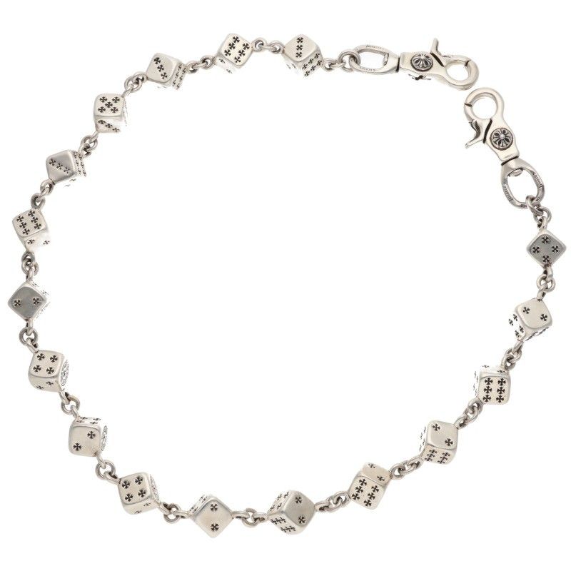 クロムハーツ DICE LINK-2/2クリップダイス シルバーウォレット