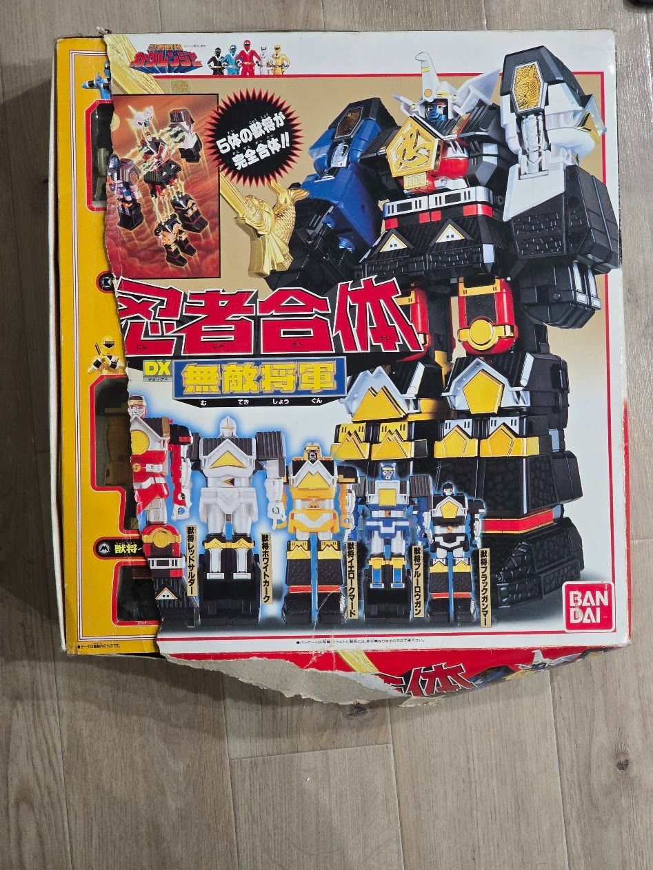 カクレンジャー 忍者合体 DX 無敵将軍 フィギュア