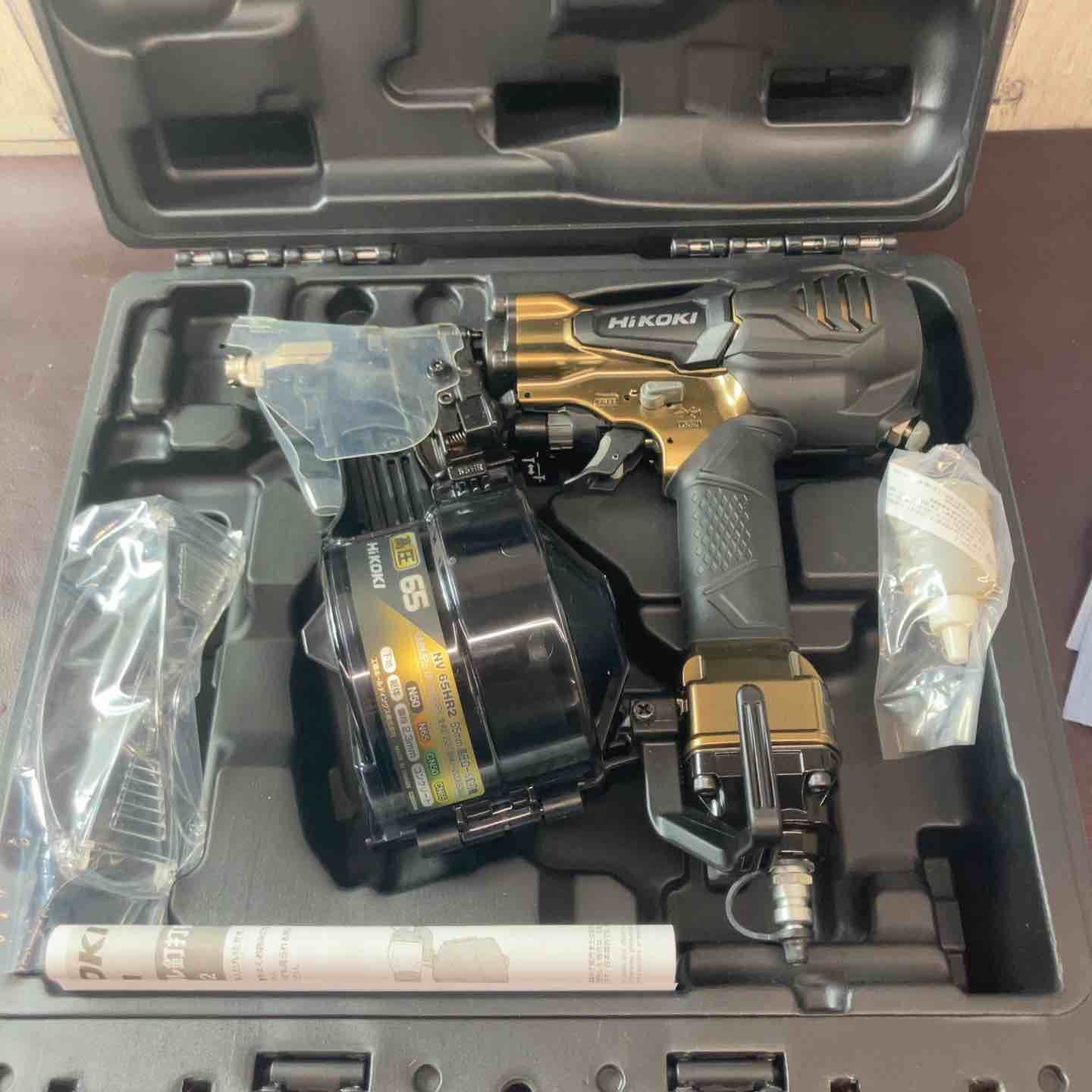♥ 店頭展示品 ハイコーキ HIKOKI 高圧エア釘打ち機 NV 65 HR 2 S