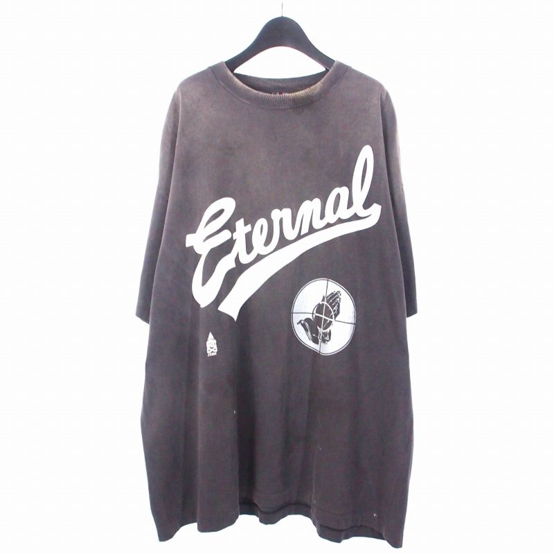 セントマイケル × フィアオブゴッド FEAR OF GOD 25 SS SNT FG_SS TEE Tシャツ カットソー 半袖 OS ブラック 黒 SM-HR 8-0000-C 01