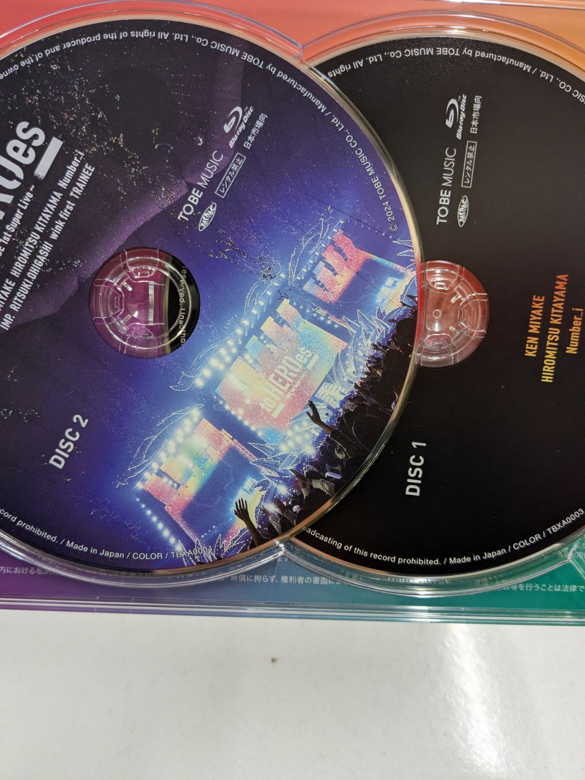 to HEROes ～TOBE 1st Super Live～ Blu-ray 管理7M1/10 - メルカリ