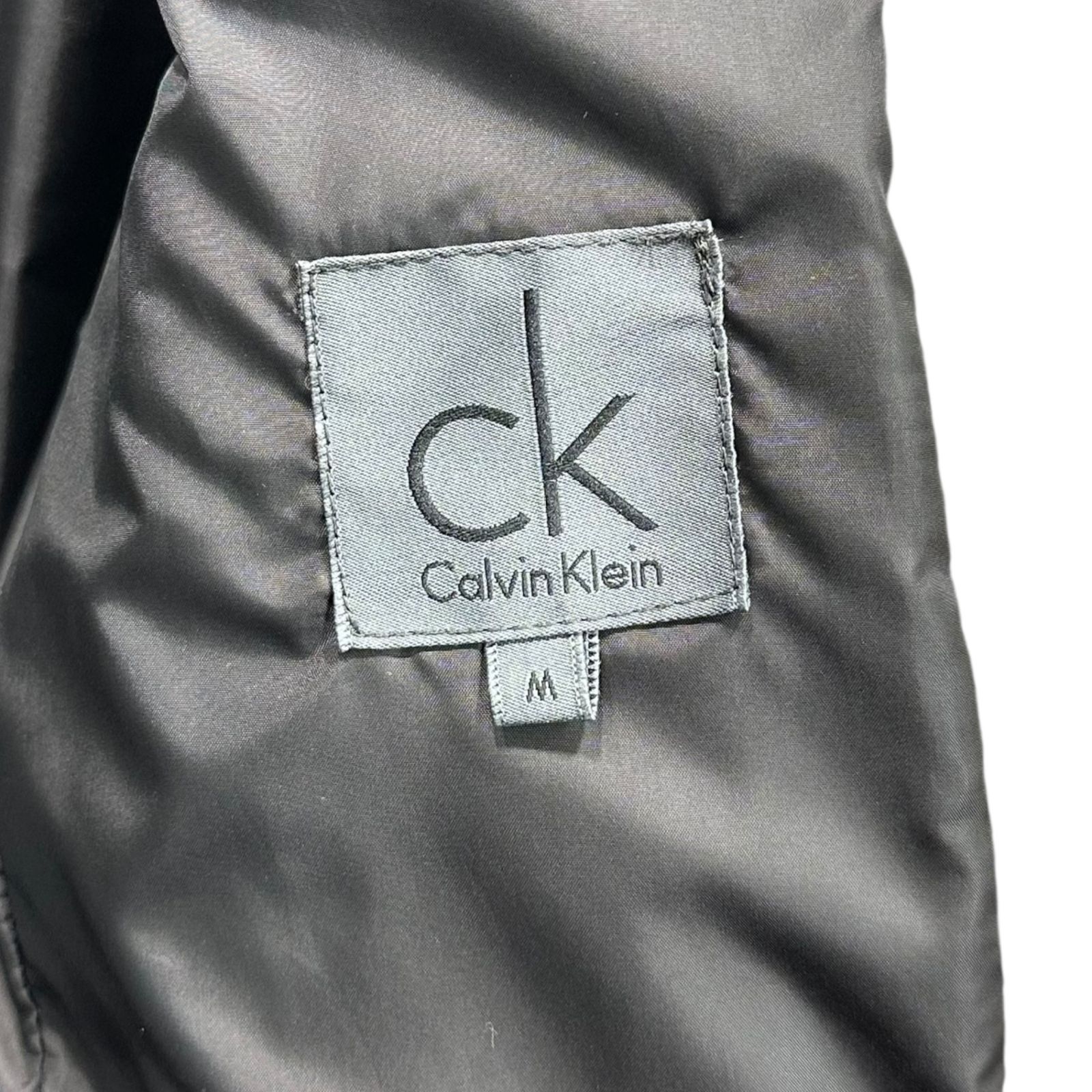 ck Calvin Klein(シーケーカルバンクライン) Tweed Hooded Down Jacket 