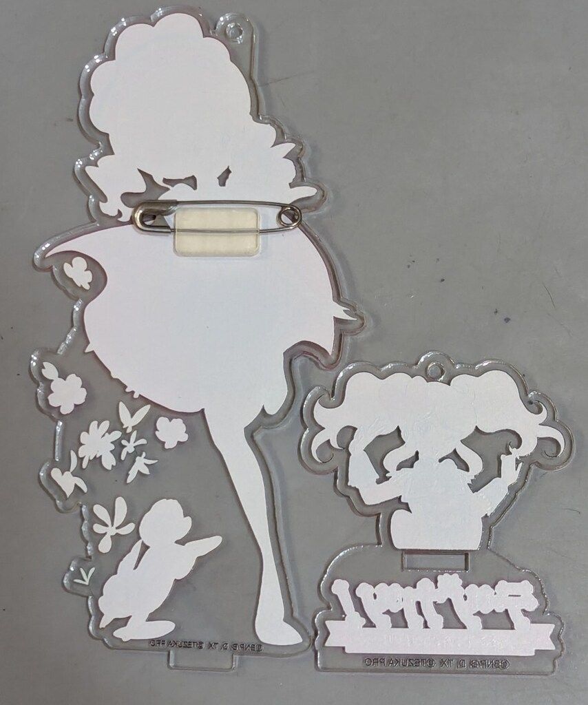 バンダイ テヅカツ!～手塚治虫 アイカツ!シリーズ～ アクリルバッジスタンドキーホルダー 虹野ゆめ