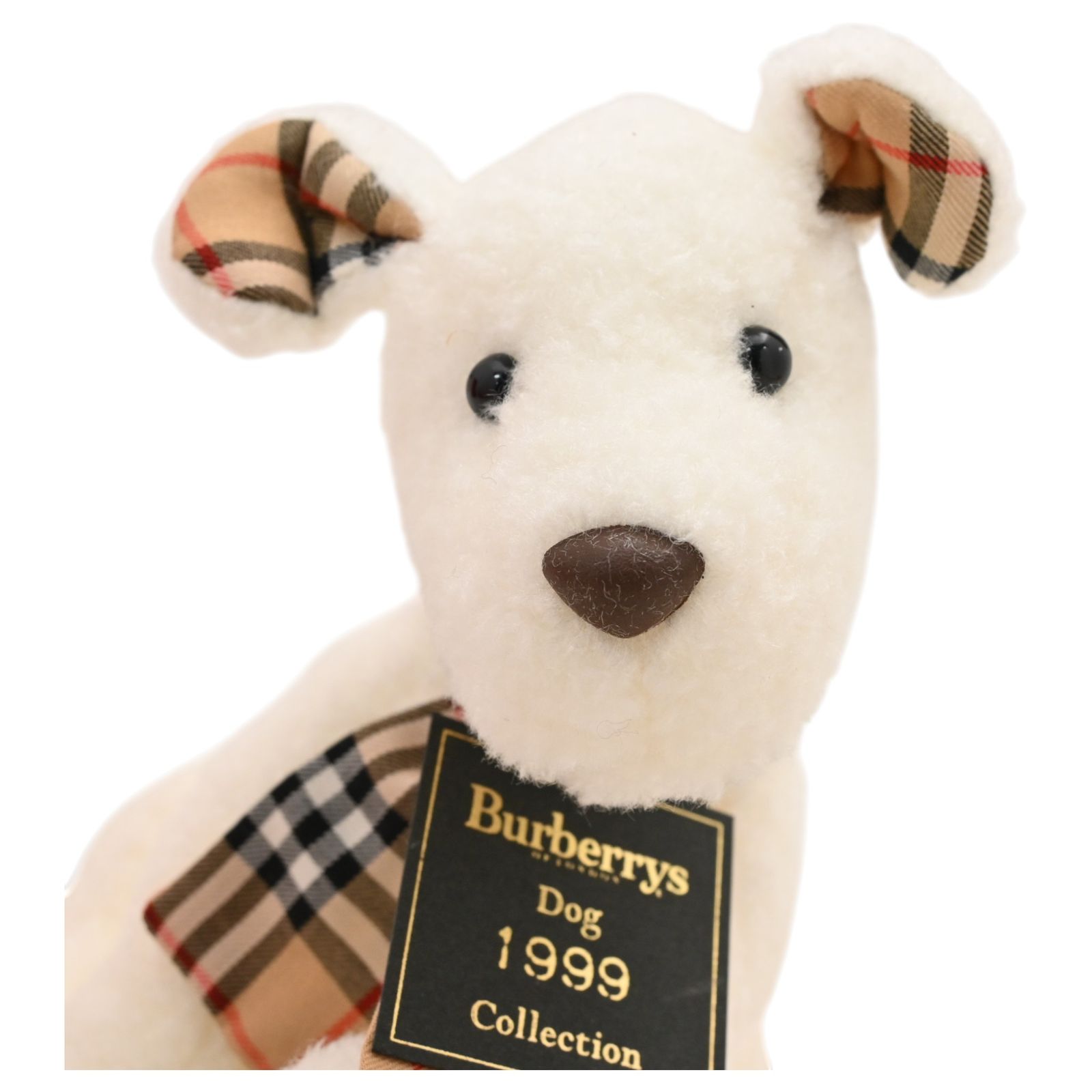  バーバリー ノバチェック 犬 ぬいぐるみ タオルハンカチ Aランク bb 2605 cc ぬいぐるみ本体 ぬいぐるみ