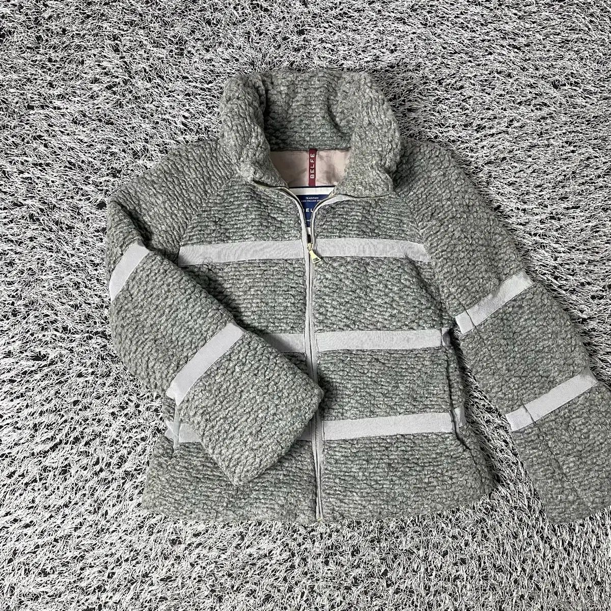 BELFE ベルフェ レディース ボア ジャケット アウター