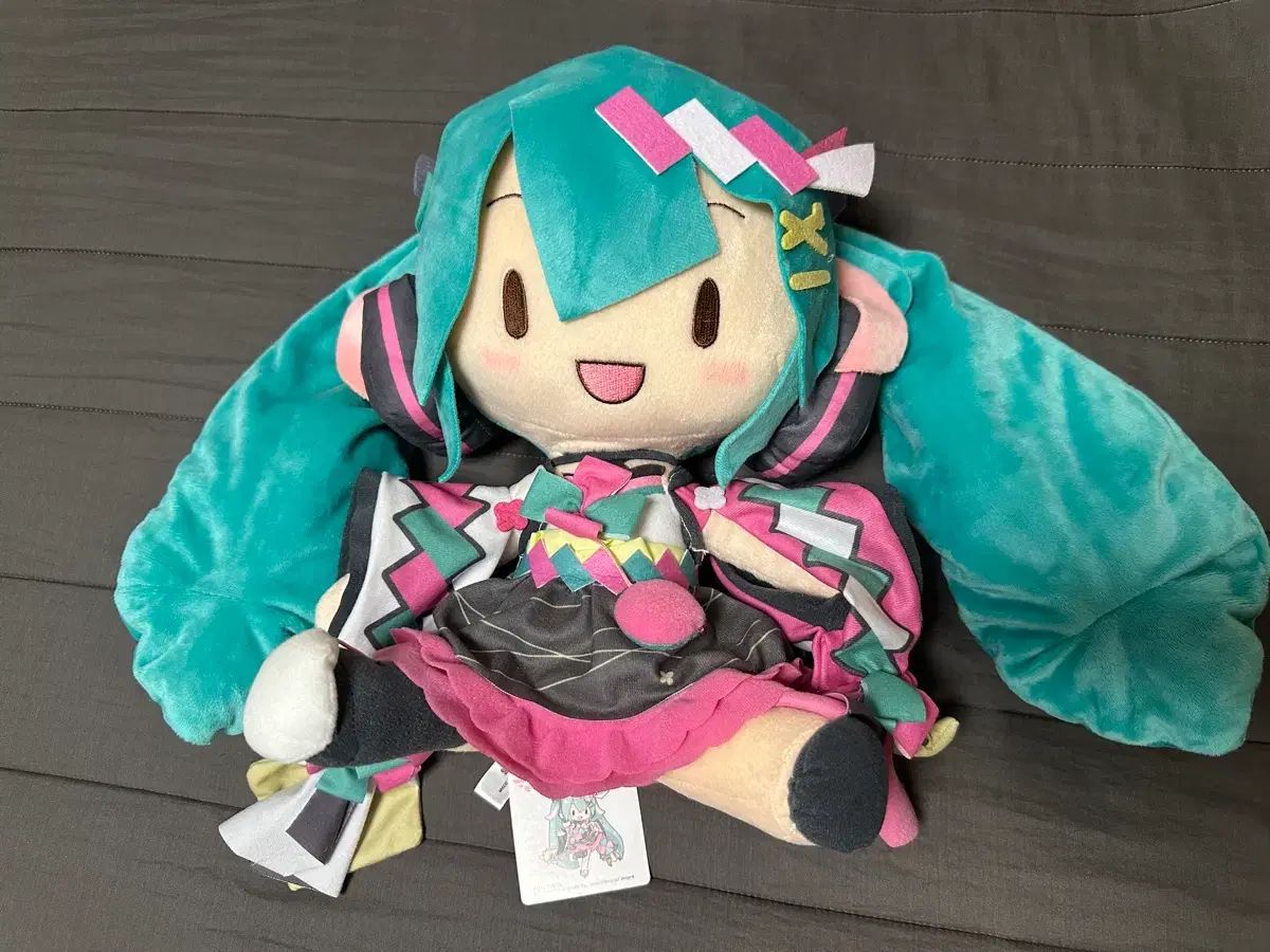 セガ 初音ミク マジカル mirai 2020 夏祭り ふわふわ ぬいぐるみ L