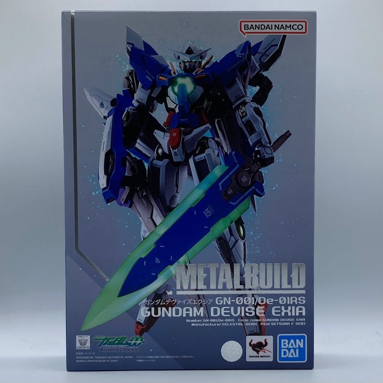 METAL BUILD ガンダムデヴァイズエクシア 機動戦士ガンダム00 Revealed Chronicle 可動フィギュア nn