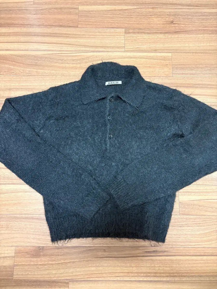 AURALEE モヘア ポロ
