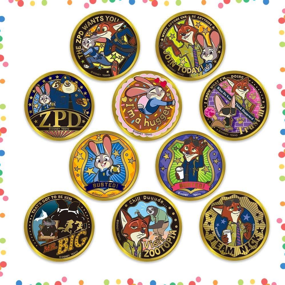 特価セール】金バッジ ディズニー映画 テンヨー(Tenyo) 「ズートピア