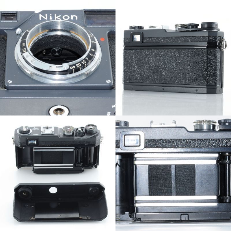 ニコン】Nikon S4 レンジファインダー 後塗りブラック フィルムカメラ