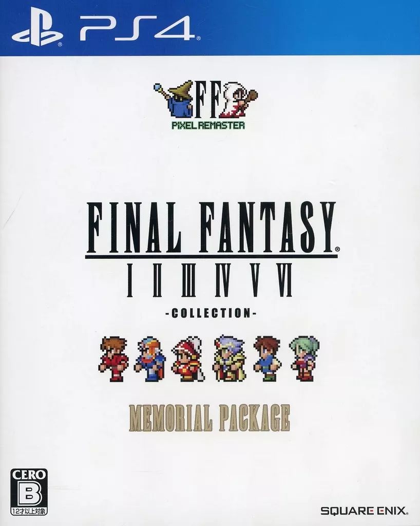 ピクセルリマスター ファイナルファンタジー I-VIコレクション　中古品 中古】PS4ソフト ファイナルファンタジーI-VI コレクション メモリアル