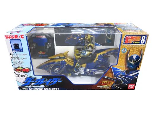 中古】ラジコン 1/10 疾風の翼 ダークレイダー(ブルー×ゴールド