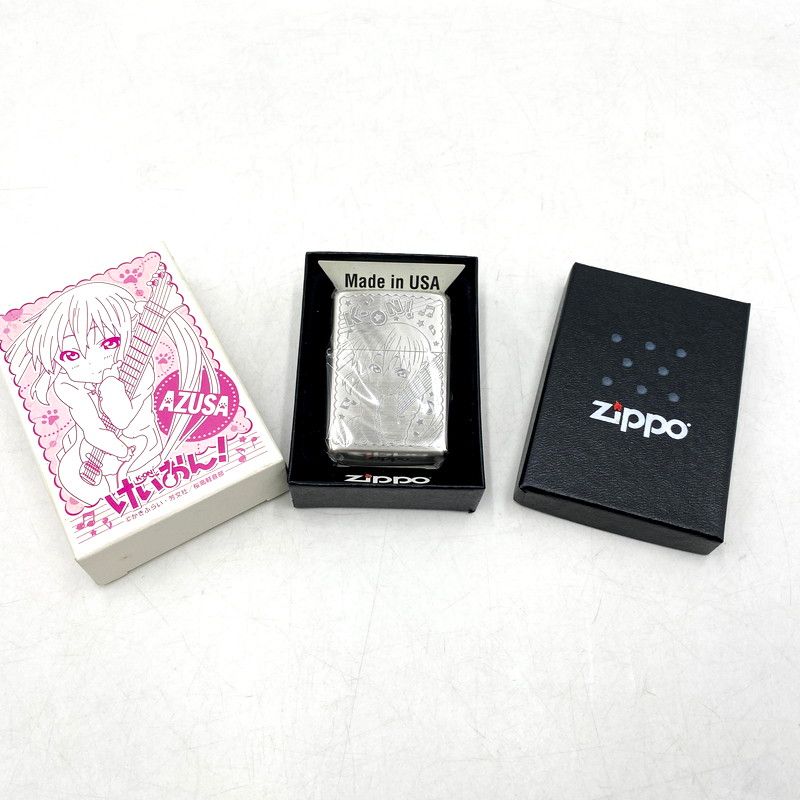 中古品】ZIPPO ジッポ 2009年製 けいおん！中野梓 OIL LIGHTER オイル