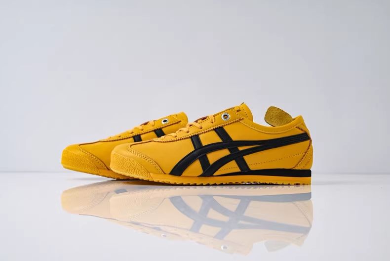 Onitsuka Tiger オニツカタイガー MEXICO 66 ローカット スニーカー 男女兼用 イエロー ♥ き