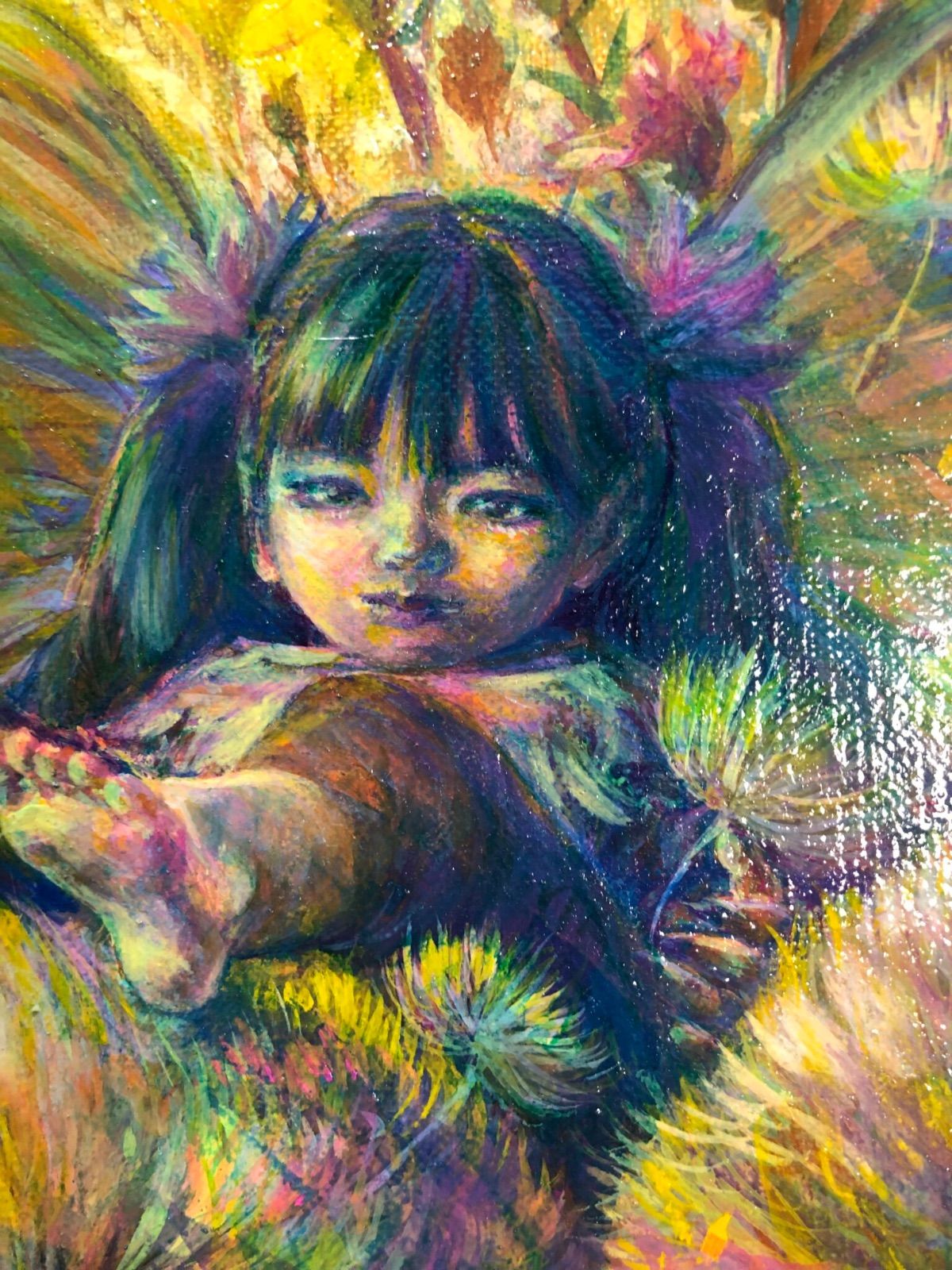 dandelion |油彩|SM|22. .8 cm|原画