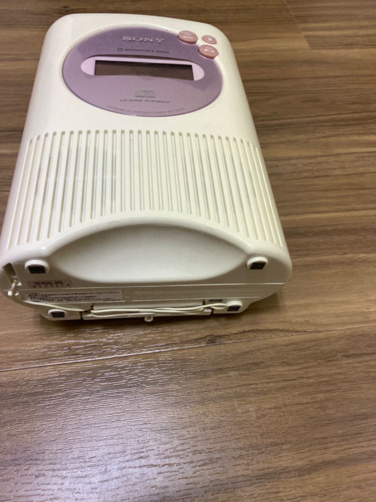 SONY ポータブルラジオ ICF-CD73V 新品同様 ピンク ソニー 浴室 Amazon