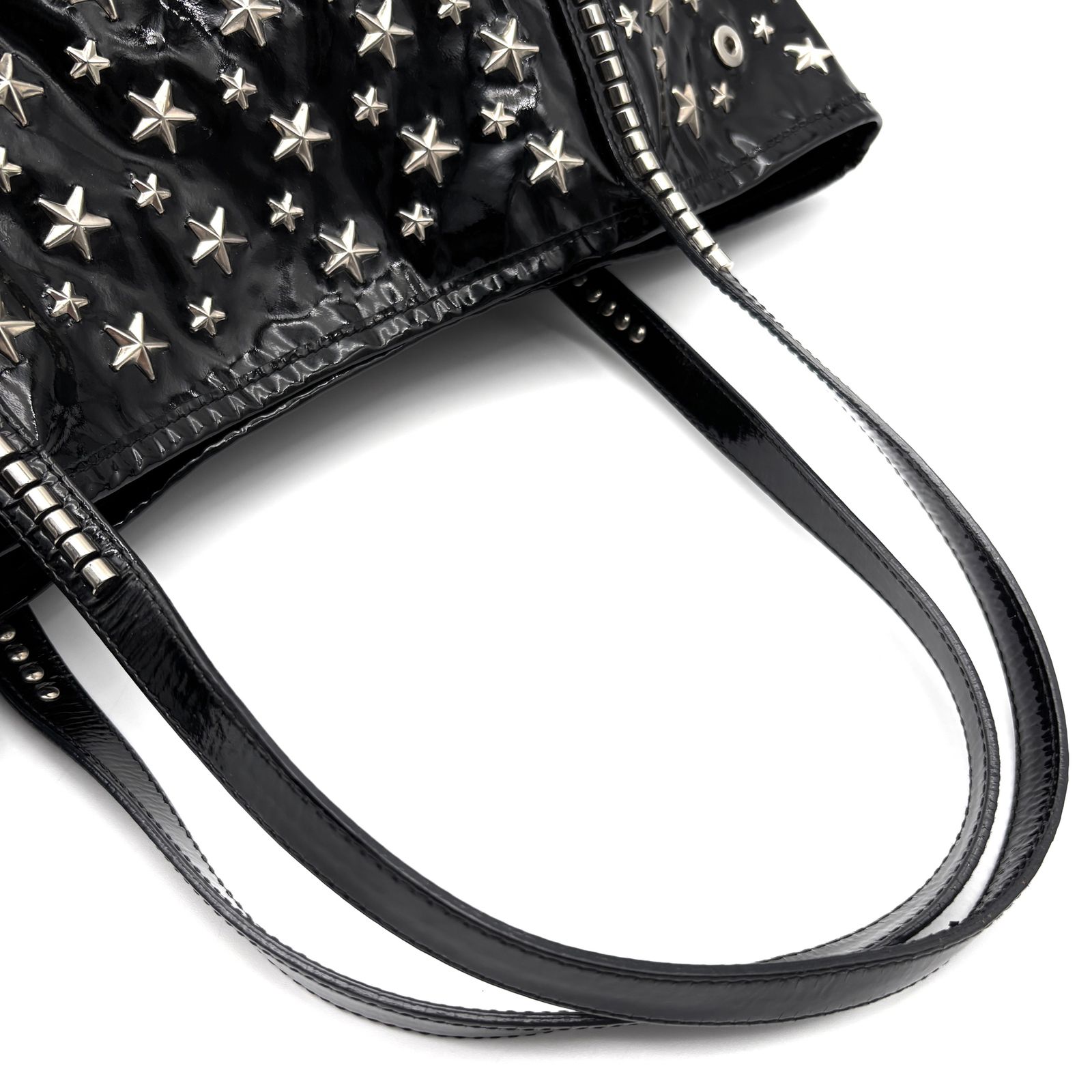 美品 JIMMYCHOO ジミーチュウ ソフィア トートバッグ スター スタッズ