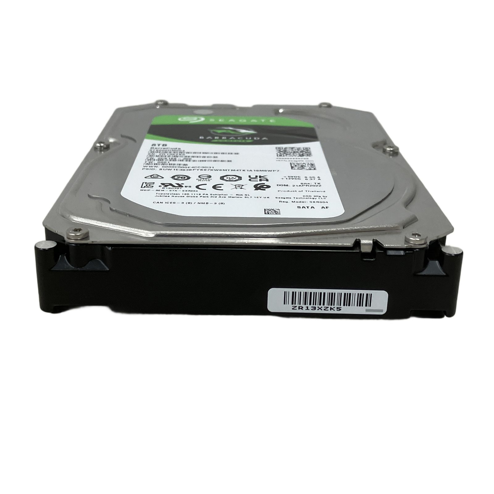 SEAGATE シーゲート ST8000DM004 8TB 3.5インチ内蔵HDD PC パーツ