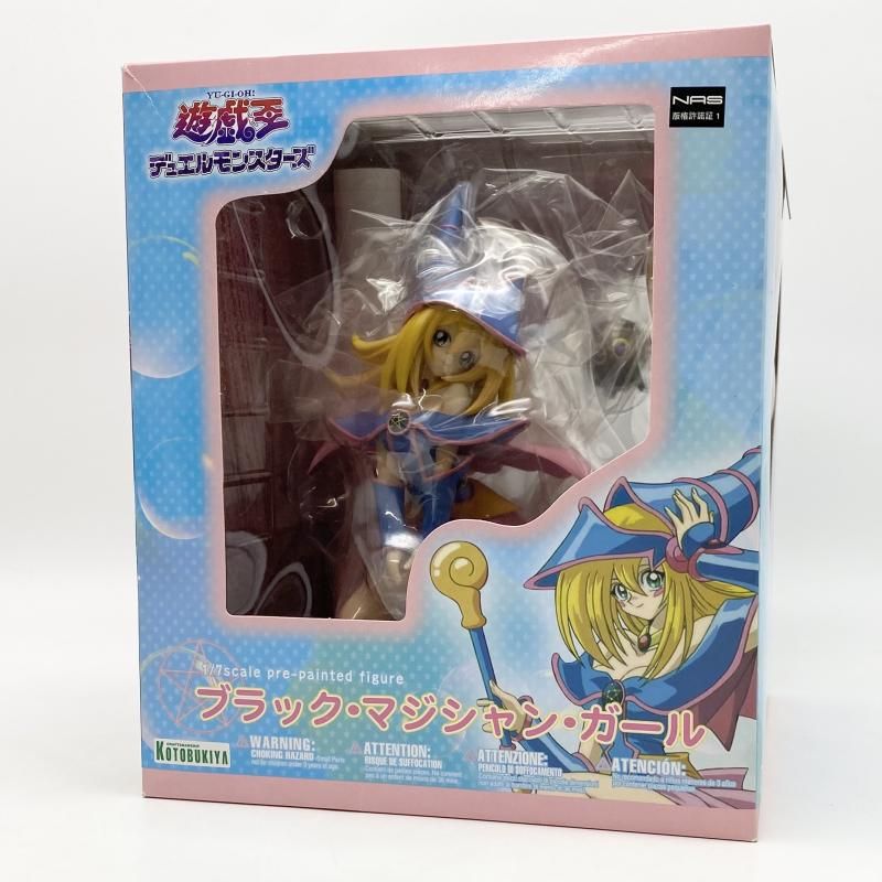中古】未開封 ARTFX J 1/7 ブラック・マジシャン・ガール 壽屋